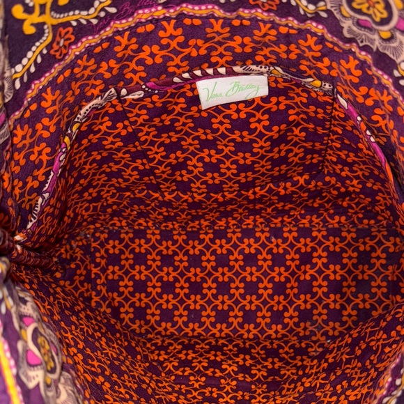 Elegant Vera Bradley Safari Sunset Shoulder Tote Bag, EUC - Picture 3 of 6